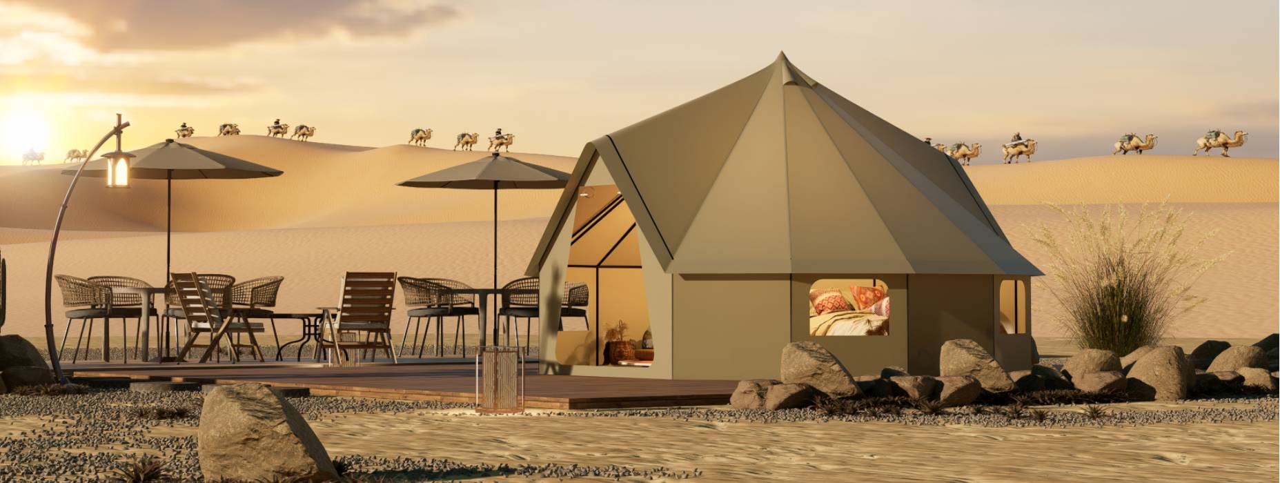 瓜州县露营酒店帐篷产品